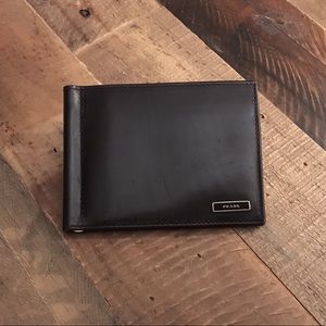 Prada Money Clip Wallet